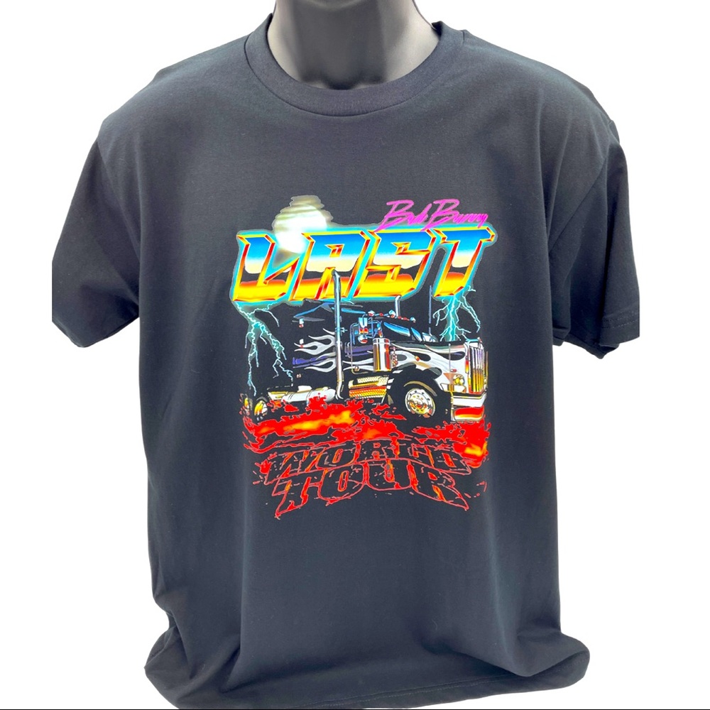 Bad Bunny Last World Tour Black Tee